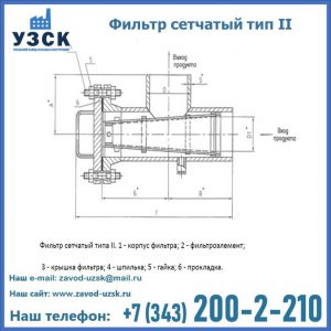 Фильтр сетчатый ФС по Т-ММ-11-2003 в Кирове