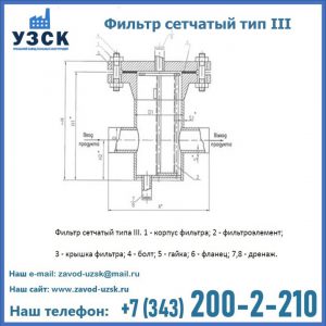 Фильтр сетчатый ФС по Т-ММ-11-2003 в Кирове