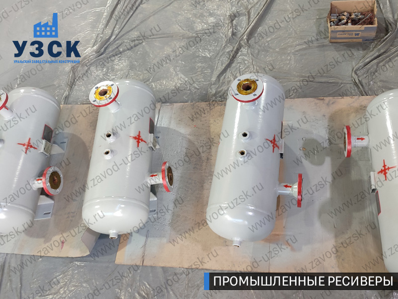 фотография емкостных ресиверов газа Киров
